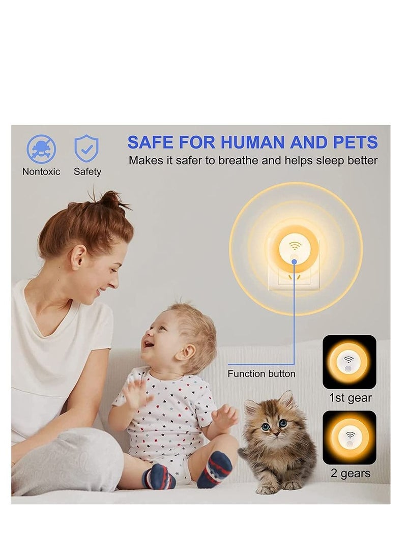 Ultrasonic Pest Repeller, Pest Control Ultrasonic Repellent Control for Insects, Mosquito, Mouse, Cockroaches, Bug, Spider, Ant