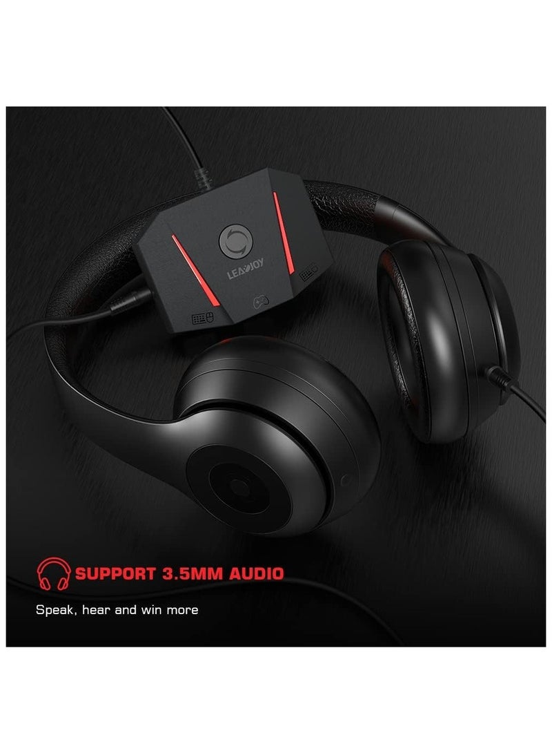 GameSir VX2 AimBox Keyboard Mouse Adapter for Xbox One, Xbox Series X/S, Nintendo Switch, PS4, Game Consoles for FPS, TPS and RTS, with 3.5mm Audio（NOT COMPATIBLE WITH PS5/PS5 Slim）