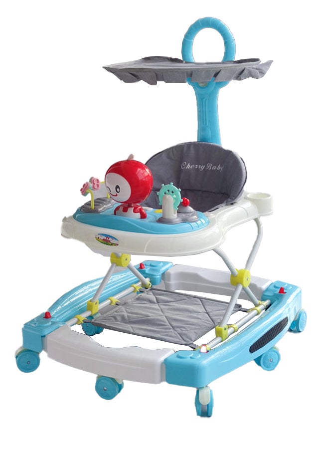 Multifunctional Baby Walker - Light Blue