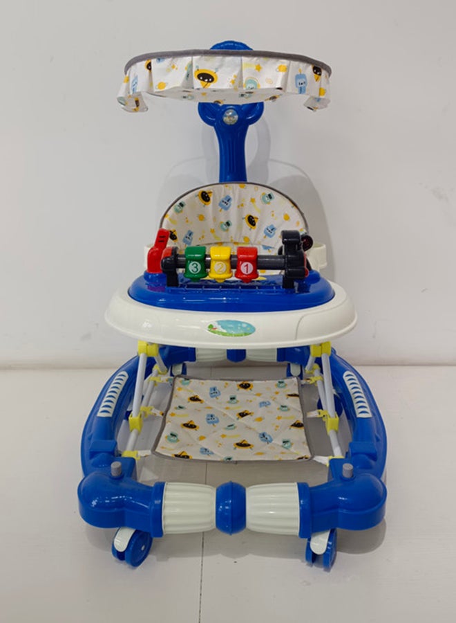 Multifunctional Baby Walker - Dark Blue