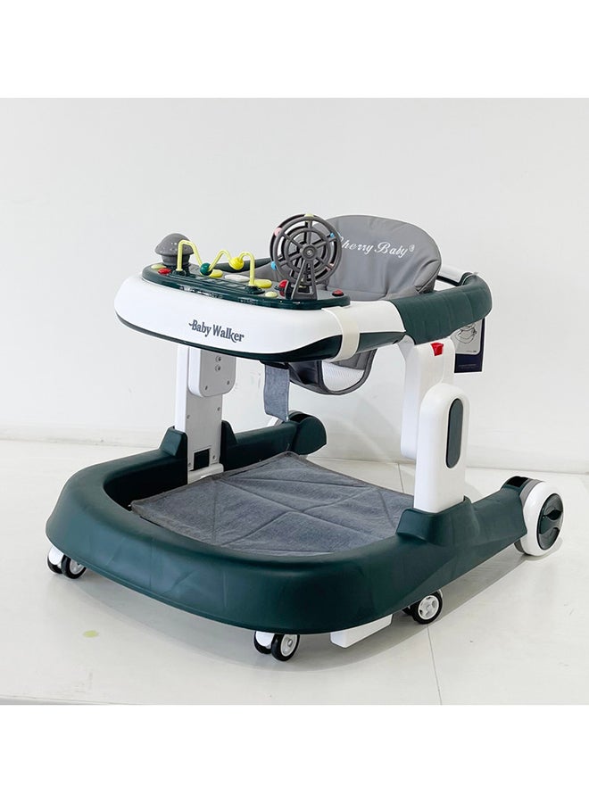 Multifunctional Baby Walker - Dark Green