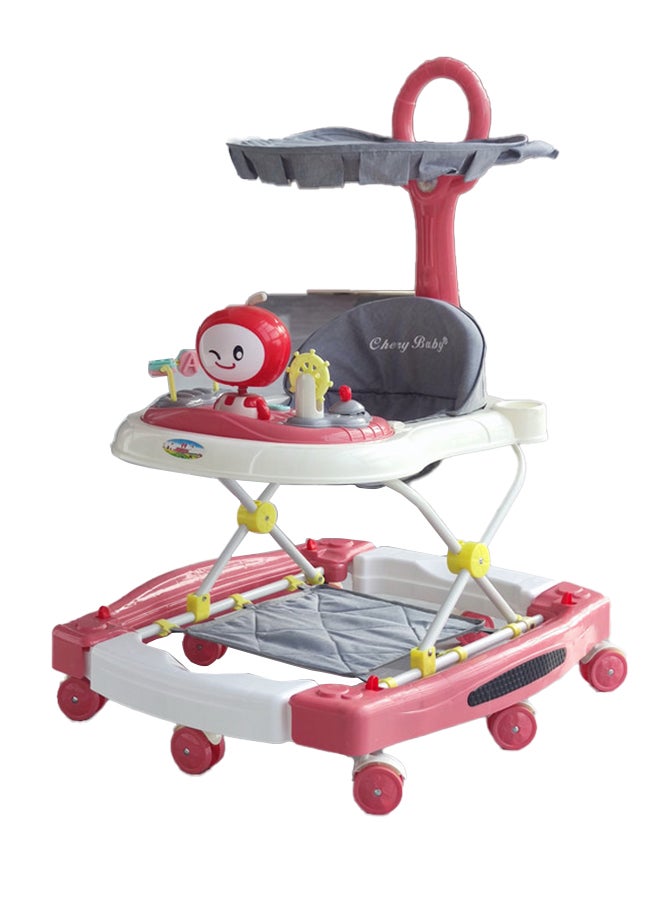 Multifunctional Baby Walker - Pink