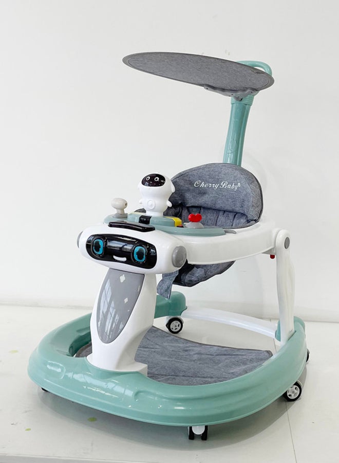 Multifunctional Baby Walker - Mint Green