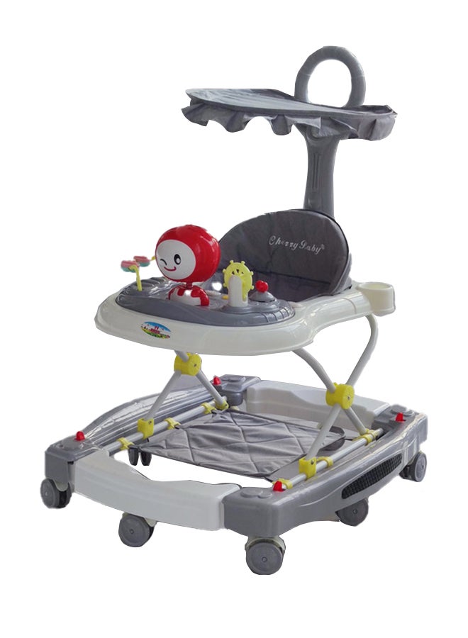 Multifunctional Baby Walker - Gray