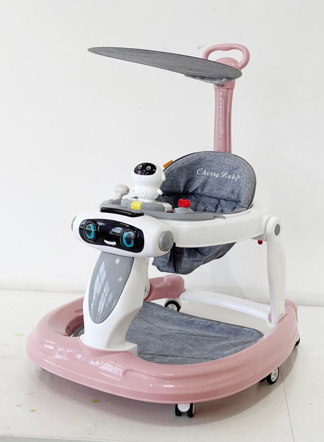 Multifunctional Baby Walker - Lotous Root Pink