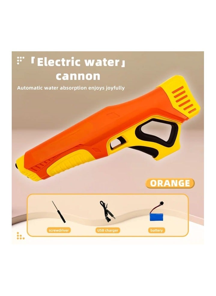 Summer Electric Toy Water Gun Induction Water Absorbing Burst Water Gun Beach Outdoor Water Fight Toys Gift