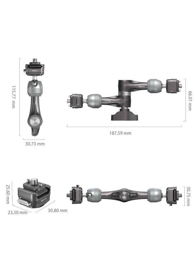 SmallRig HawkLock H21 Quick Release Rosette Magic Arm (7