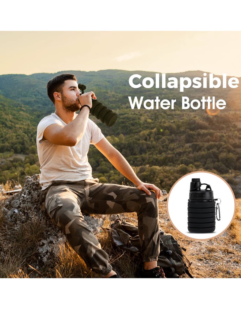 Collapsible Silicone Foldable Water Bottles