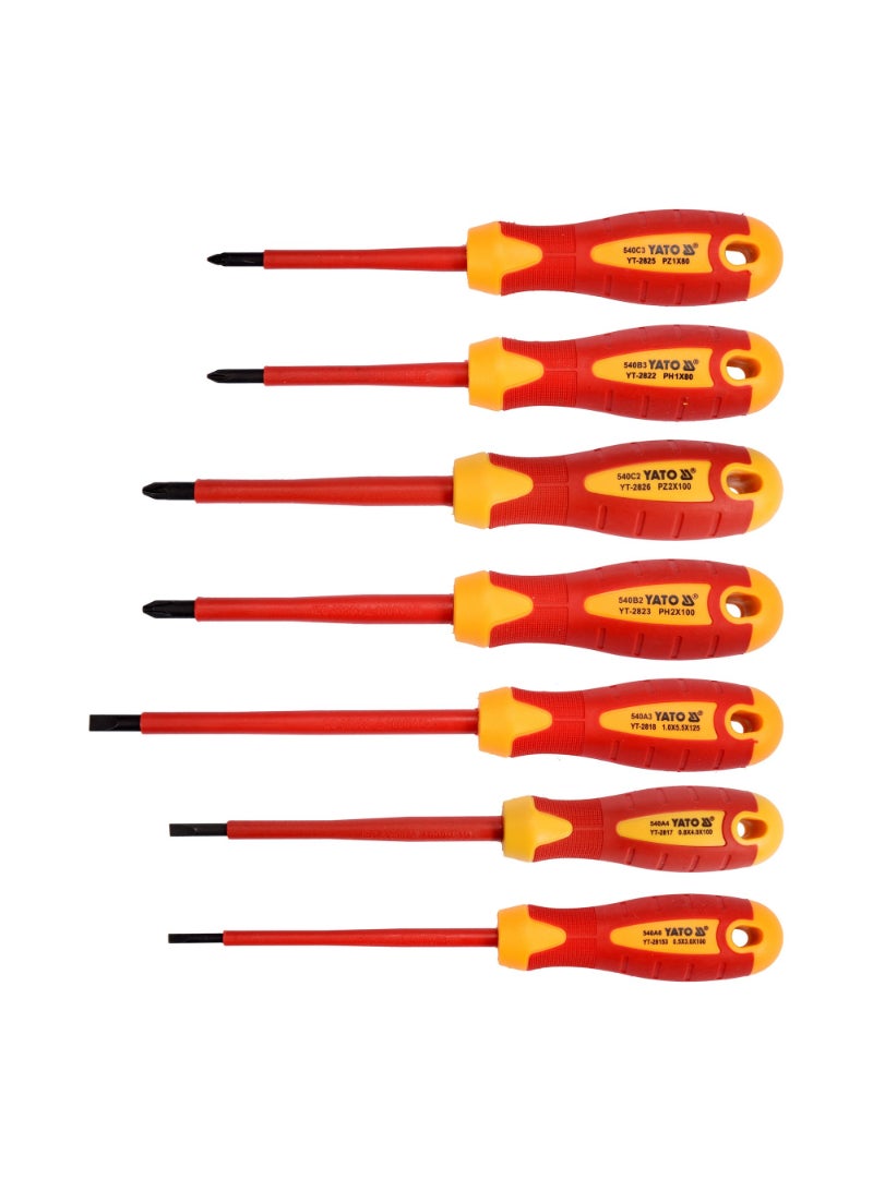 YATO Insulated Screwdriver Set 7pcs/sets YT-2828