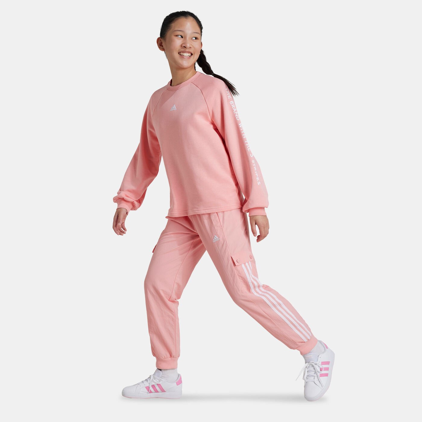 Kids' Street Jam Woven Cargo Track Pants