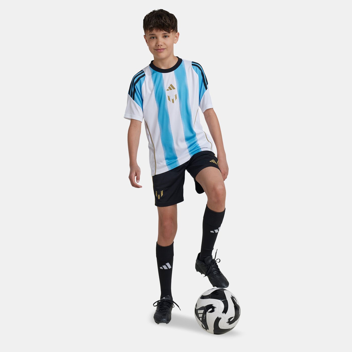 Kids' Messi Training Football Shorts