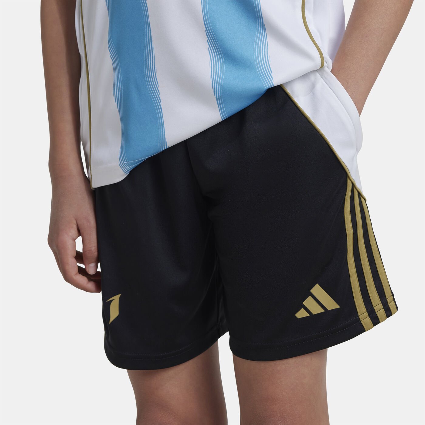 Kids' Messi Training Football Shorts