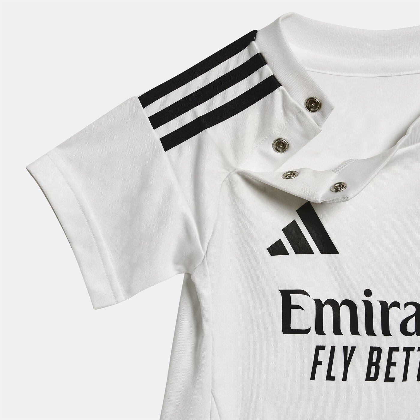 Kids' Real Madrid 24/25 Home Replica Football Kit (Baby and Toddler)