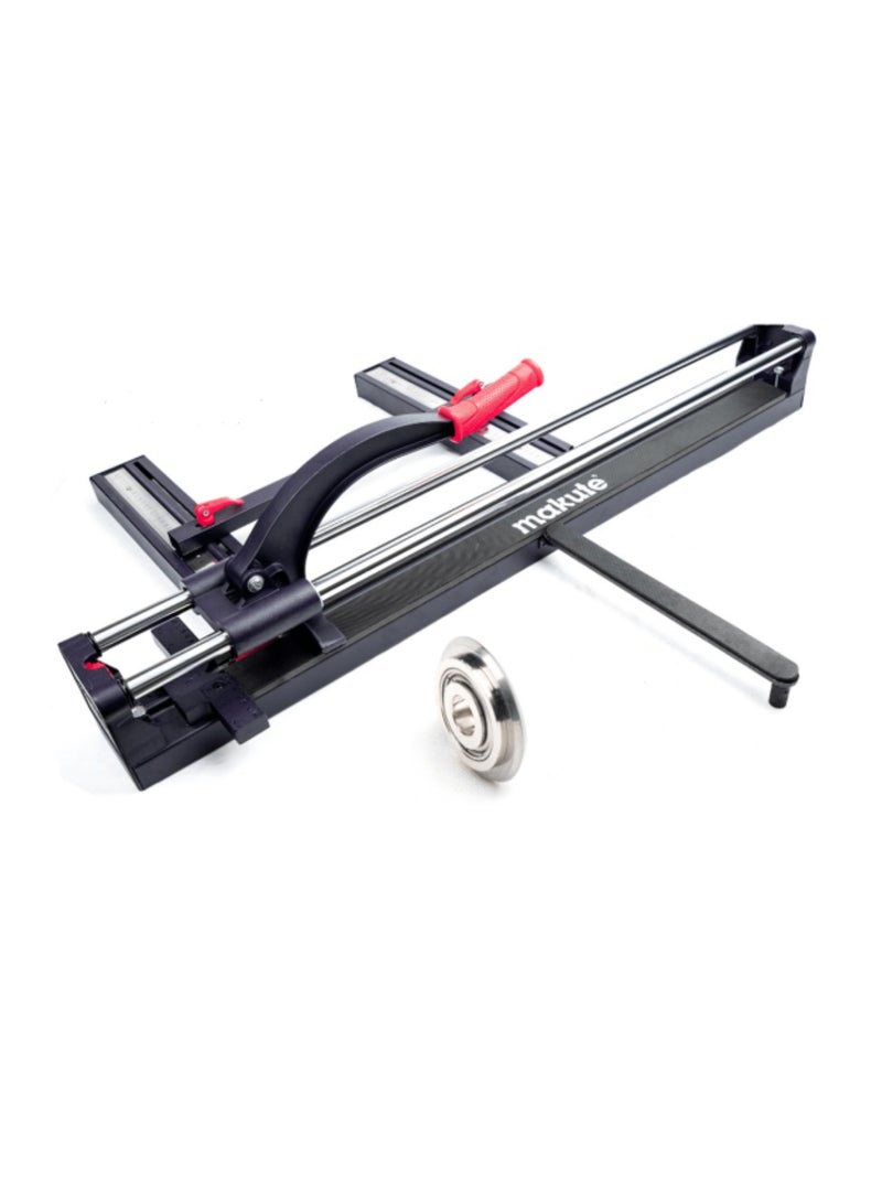 Makute Tile Cutter with 100cm Maximum Cutting Width 15mm Tile Thickness 22mm Roller Red Laser Guide Metal Body for All Tile Cutting Task (TC1000-2 )