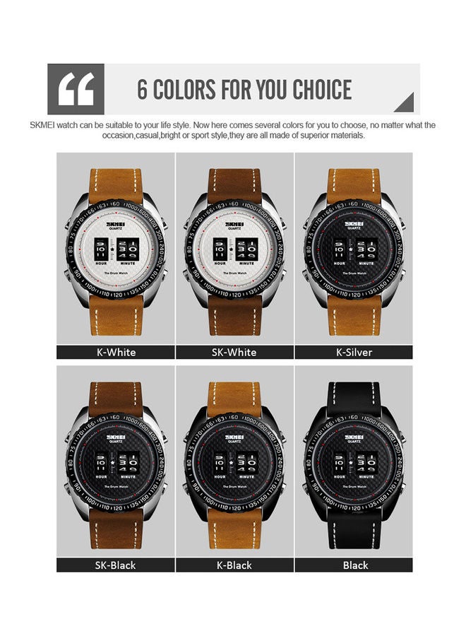 Men's Water Resistant The Drum Watch 1516