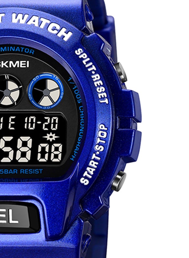 Men's Fashion Outdoor Sports  Multifunction Alarm 5Bar Waterproof Digital Watch  1813