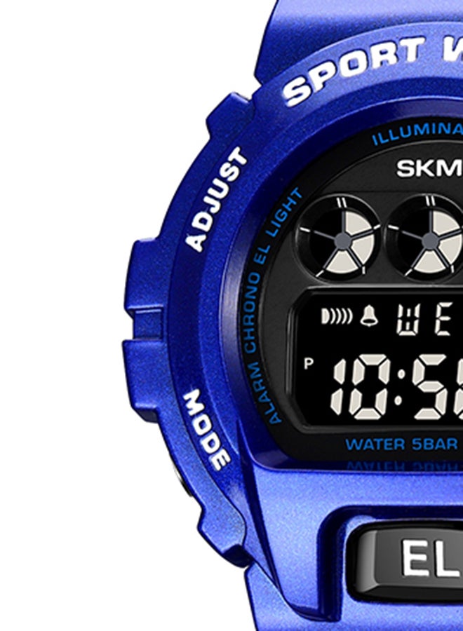 Men's Fashion Outdoor Sports  Multifunction Alarm 5Bar Waterproof Digital Watch  1813