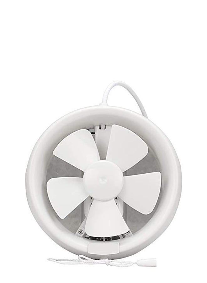 Round Glass Window Exhaust Fan for Bathroom (8in, 220V)