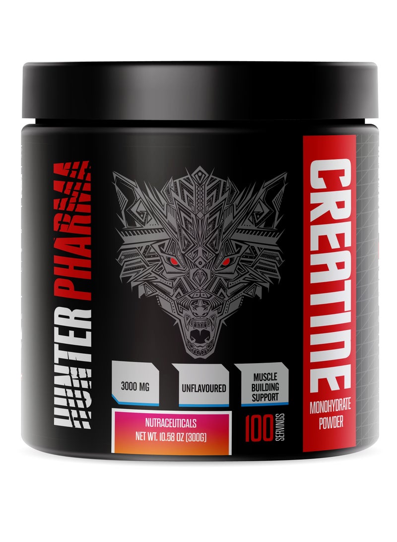 Creatine Monohydrate – Unflavored, 300g