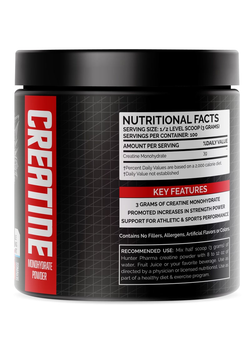 Creatine Monohydrate – Unflavored, 300g