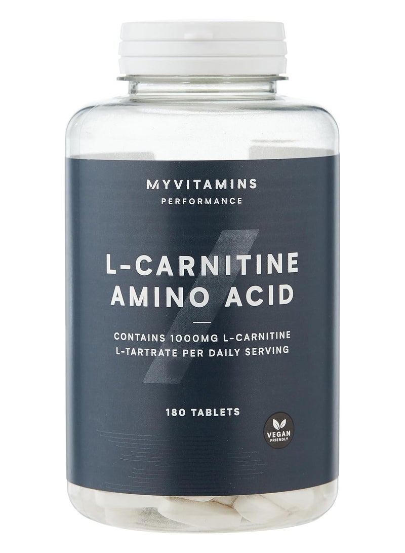 Myvitamins L-Carnitine Amino Acid 180 Tab