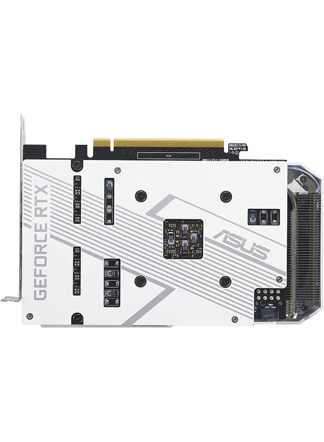 Dual GeForce RTX 3060 White OC Edition 8GB GDDR6 (PCIe 4.0, 8GB GDDR6, HDMI 2.1, DisplayPort 1.4a) White