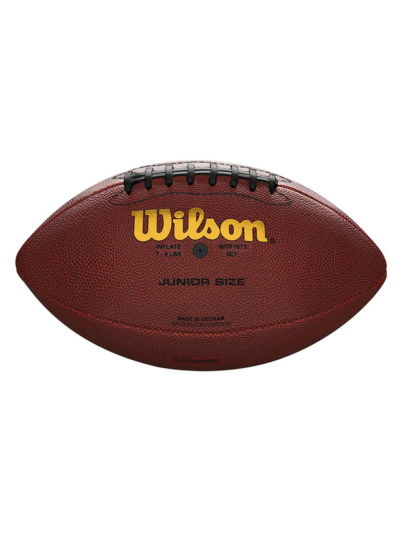 NFL Tailgate American Football - Official size for +14 years old and Adults - Brown