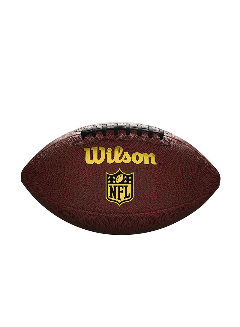 NFL Tailgate American Football - Official size for +14 years old and Adults - Brown