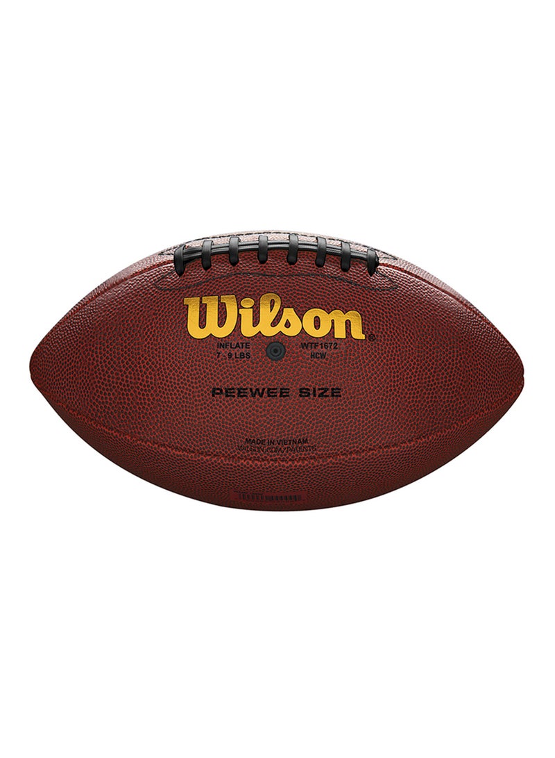NFL Tailgate American Football - Official size for +14 years old and Adults - Brown