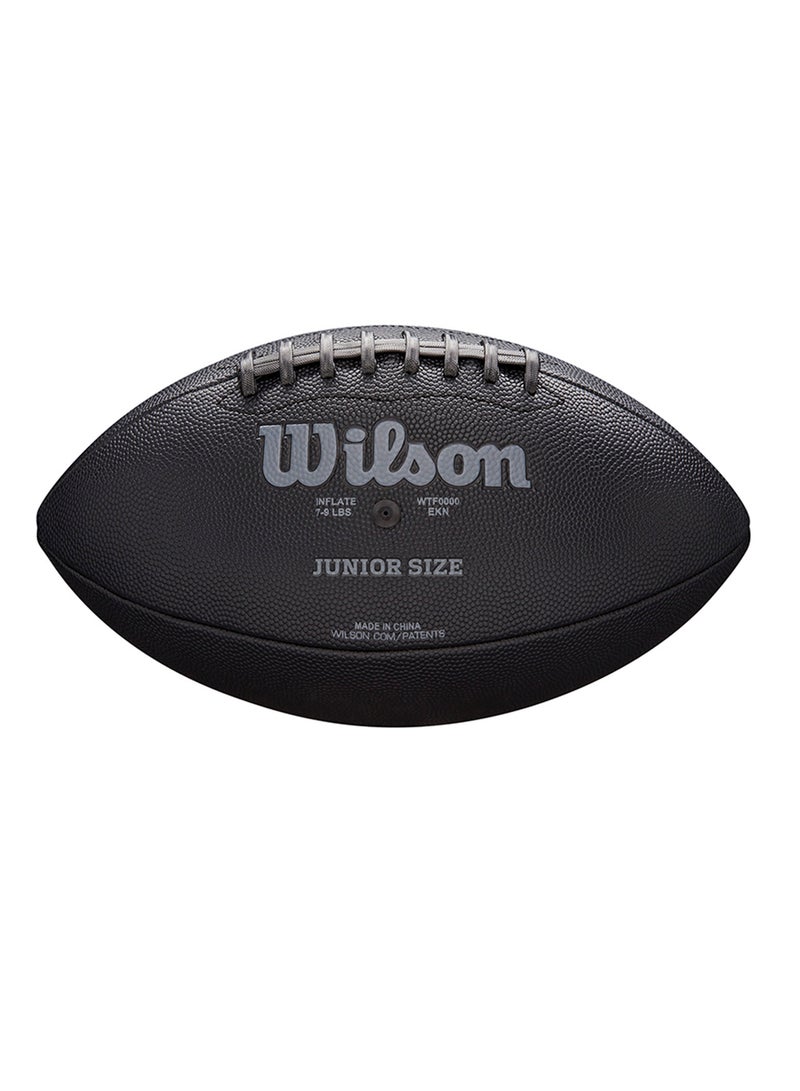 NFL Jet American Football - Official Size for +14 years old and Adults - Black