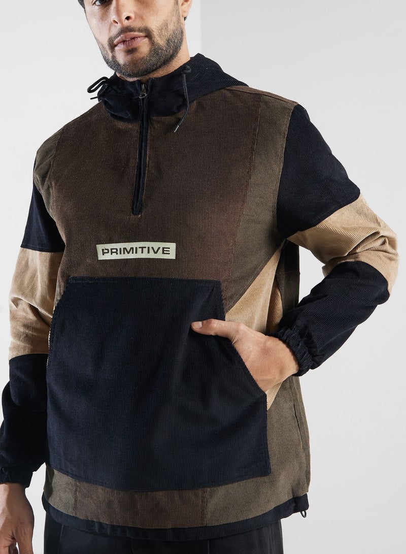 Blocked Anorak Jacket