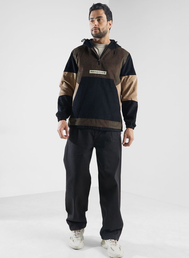 Blocked Anorak Jacket