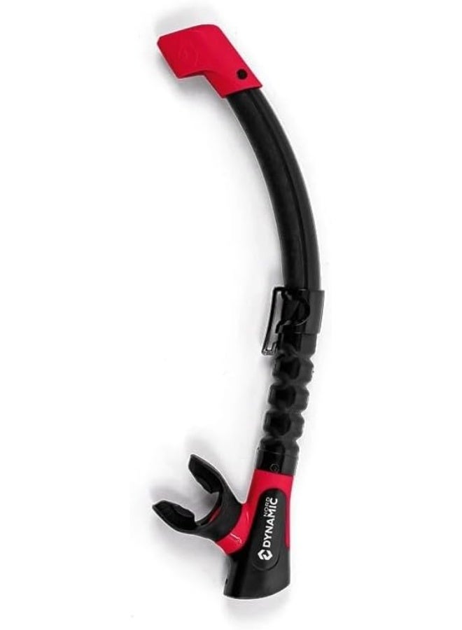 DYNAMIC NORD SNORKEL ST-20 SPLASH TOP BLACK/RED