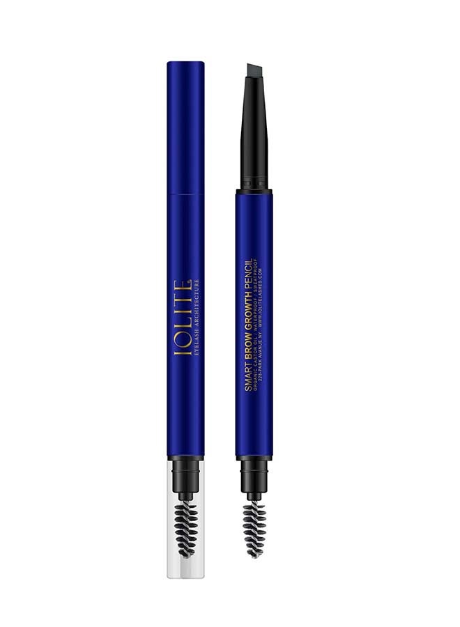 Smart Eyebrow Pencil With Mascara Brush, Grey Matter