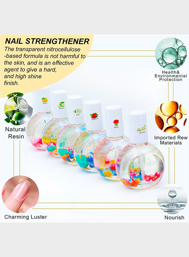 Cuticle Oil Nail Strengthener Oil For Nail Growth Treatment Nail Hardener, Nail Smoothing, Nourishing, And Moisturizing, BCOLL