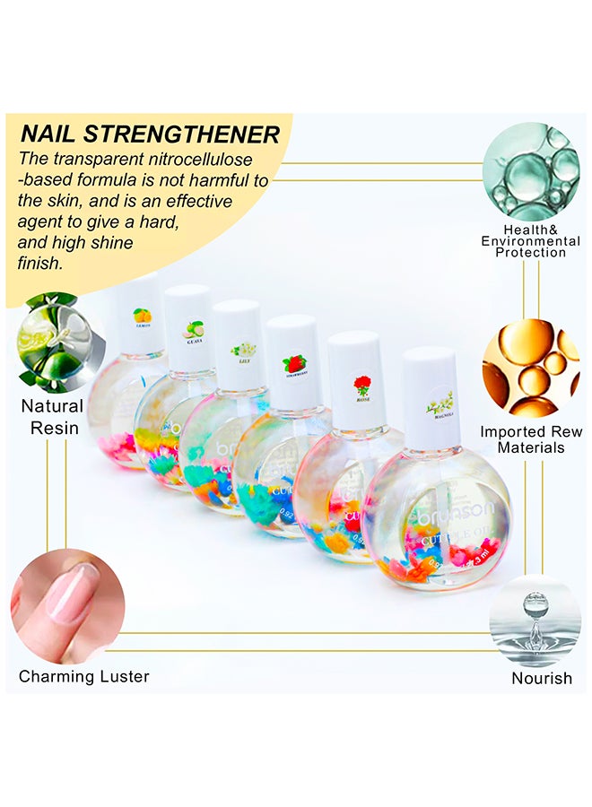 Cuticle Oil Nail Strengthener Oil For Nail Growth Treatment Nail Hardener, Nail Smoothing, Nourishing, And Moisturizing, BCOL