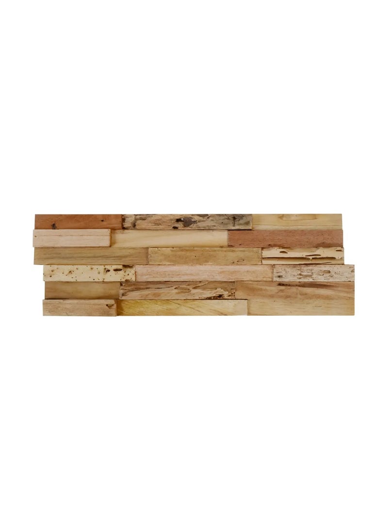 Wall Cladding Panels 10 pcs 1.03 m Recycled Teak Wood