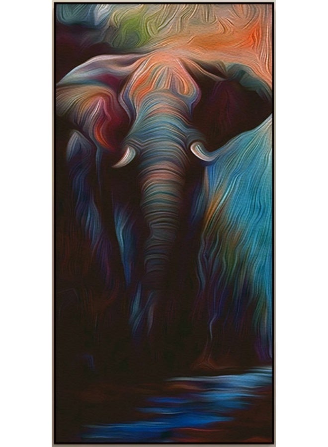 Framed Artwork Majestic Elephant 80*120 Cm