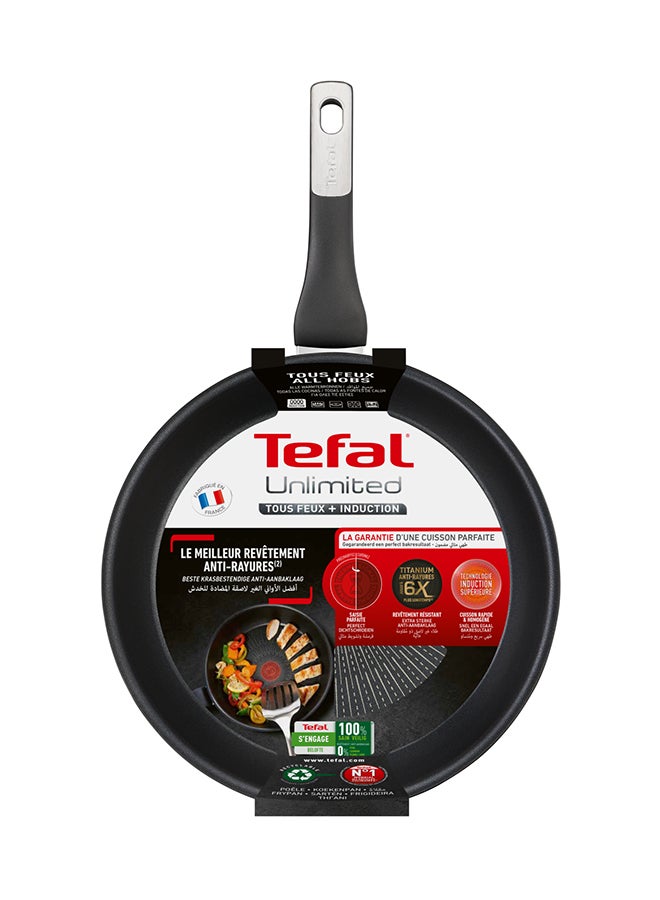 G6 Unlimited 30 Cm Non-Stick Frypan With Thermo-Spot Black 30cm