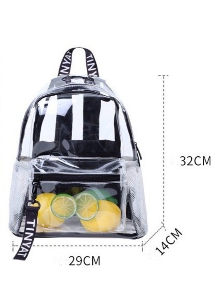 Transparent Jelly Backpack - Waterproof PVC,Transparent Small Bags