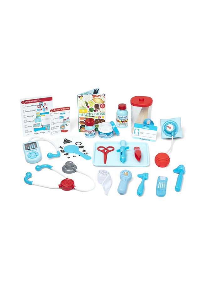 Get Well Doctor’s Kit Play Set – 25 Toy Pieces - Doctor Role Play Set, Doctor Kit For Toddlers And Kids Ages 3+