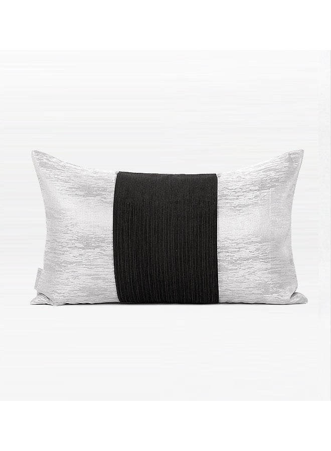 Classic Contrast- Center Band Cushion Cover