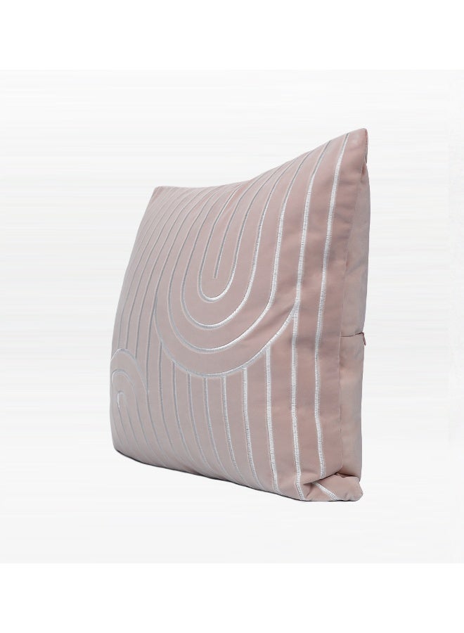 Coastal Contour Cushion Cover Blush Pink