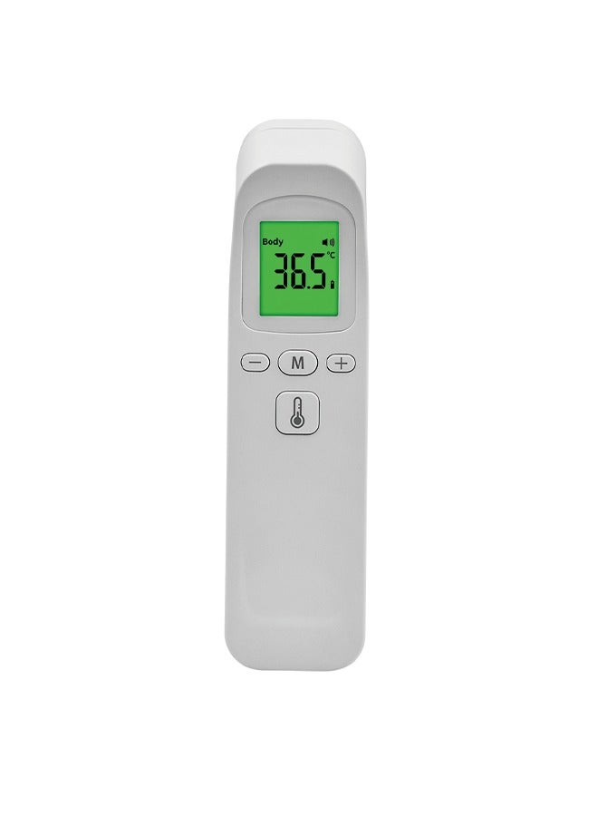 HG02 FDA Approved Forehead Thermometer for Home Use,  Rapid Measurement, Data Memory, Tricolor Backlight, Dual Mode Conversion (°C/°F), Automatic Shutdown, and High Temperature Alarm，Batteries not included