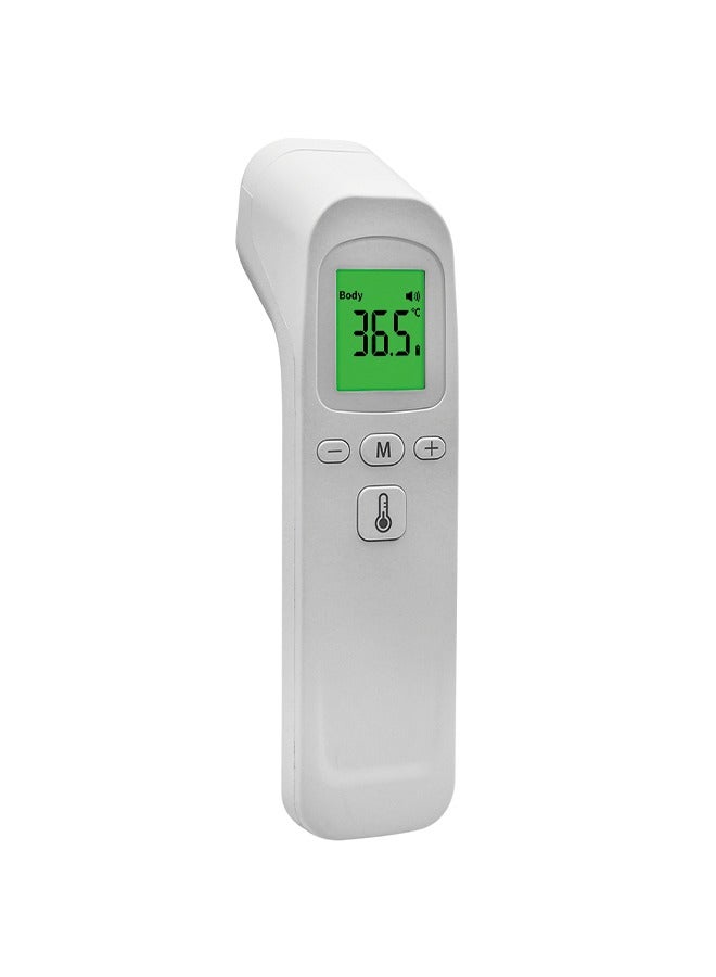 HG02 FDA Approved Forehead Thermometer for Home Use,  Rapid Measurement, Data Memory, Tricolor Backlight, Dual Mode Conversion (°C/°F), Automatic Shutdown, and High Temperature Alarm，Batteries not included