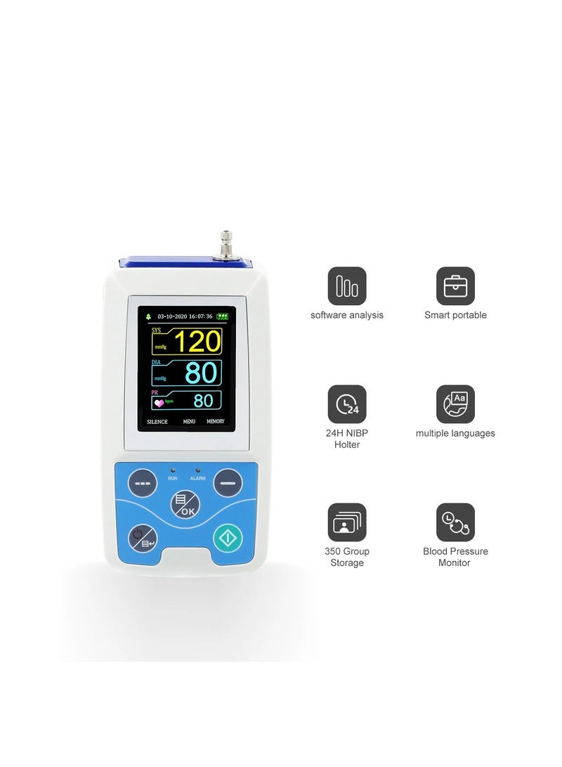 CONTEC Ambulatory Blood Pressure Monitor USB Software 24h NIBP Holter ABPM50