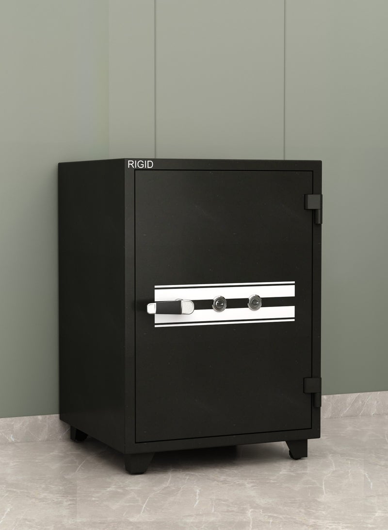 Fire Resistant Steel Safe with Dual Key Lock, 130Kg