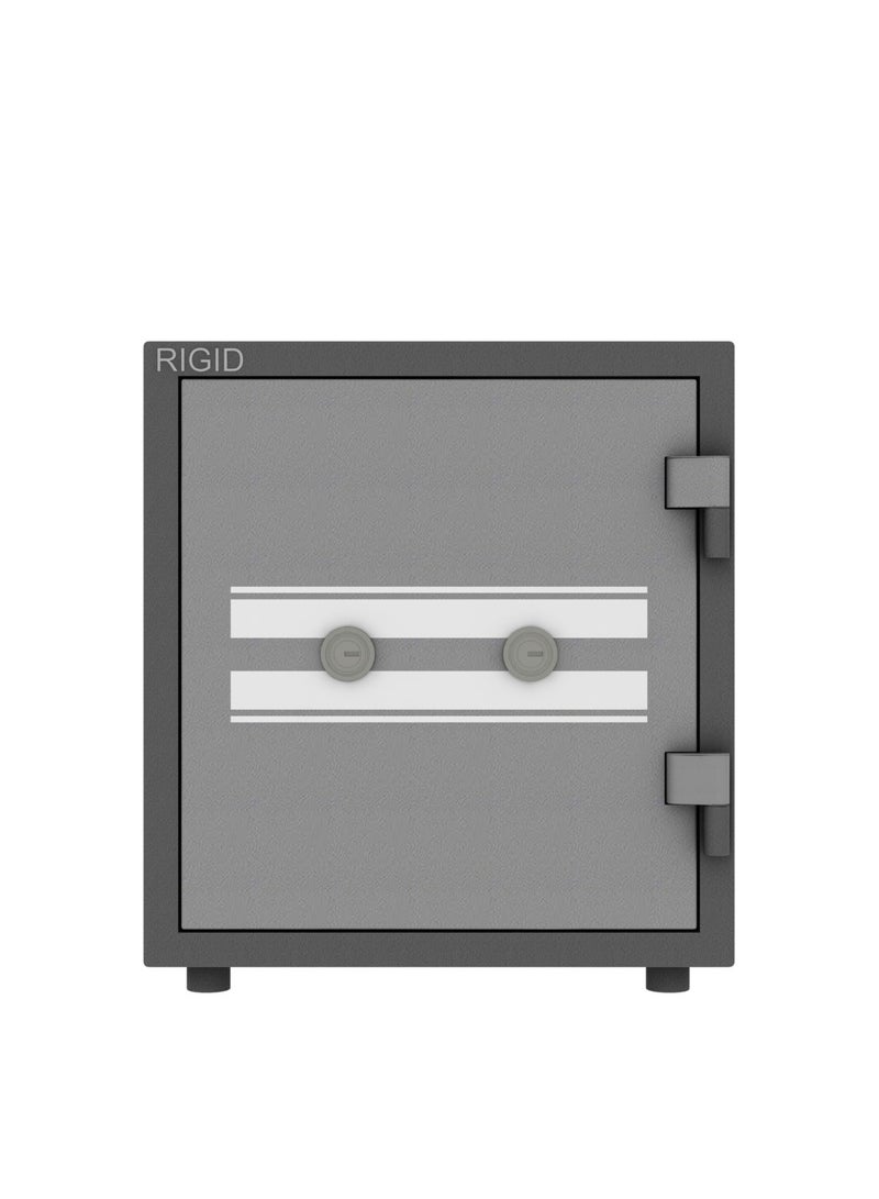 Fire Resistant Steel Safe with Dual Key Lock, 70Kg