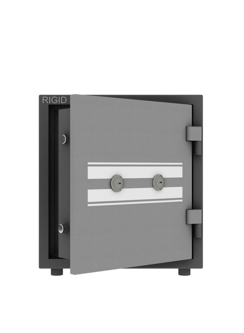 Fire Resistant Steel Safe with Dual Key Lock, 70Kg