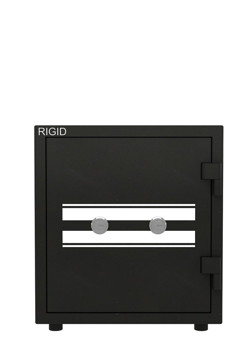 Fire Resistant Steel Safe with Dual Key Lock, 70Kg